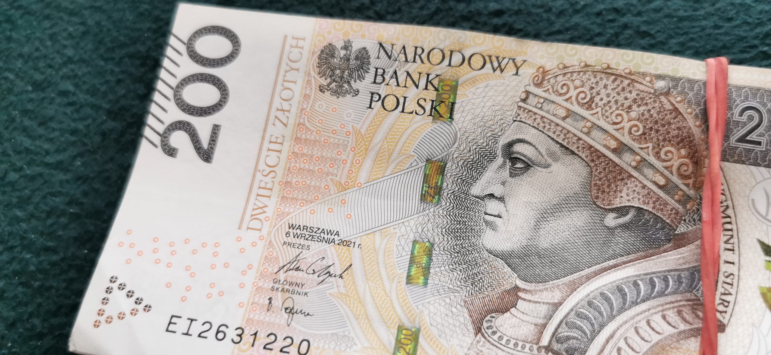 banknot 200zł
